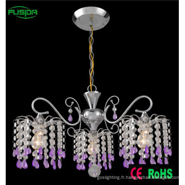 Luminaires pendentifs en céramique LED traditionnels en cristal pour décoration (D-8105/5)